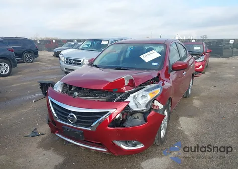 2018 Nissan Versa 1.6 Sv from USA, damaged, VIN 3N1CN7AP4JL822701